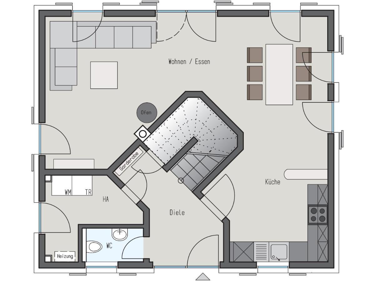 Ferienhaus Schilfrohrsaenger 26 Fuhlendorf  المظهر الخارجي الصورة